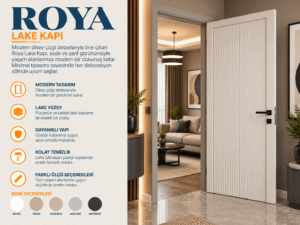DİKEY ÇİZGİ DETAYLARIYLA SADE VE MODERN BİR TASARIM